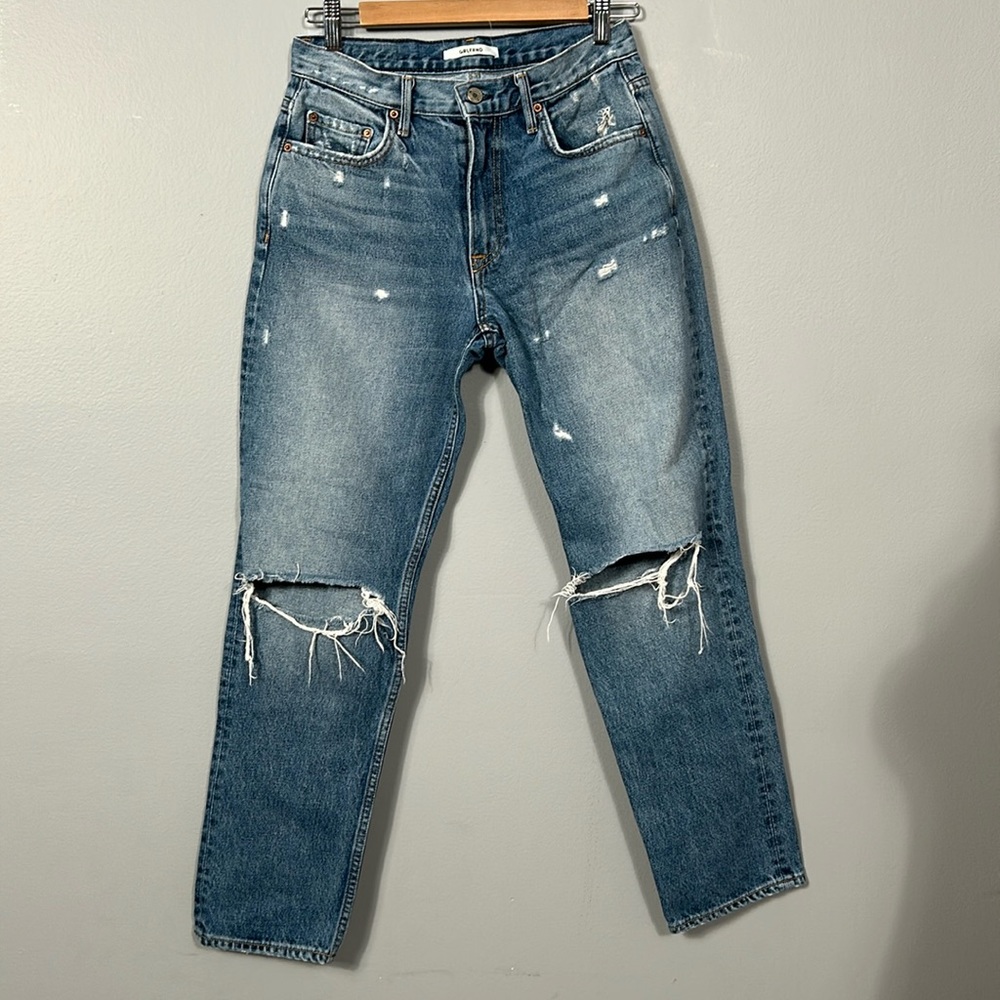 REVOLVE Jane Straight Jean in Ball of Confusion GRLFRND
Color:Ball of Confusion - Picture 2 of 11